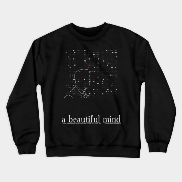 A beautiful mind Crewneck Sweatshirt by gimbri